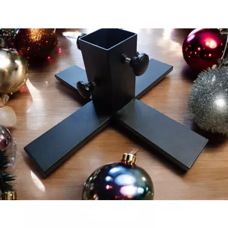 Loftowy Stojak Choinkowy – Minimalistyczny, Metalowy, Ręcznie Wykonany